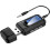 Bluetooth 5.0 Adapter Transmitter with LCD Screen, 3-in-1 Wireless Receiver and Transmitter, Dual 3.5mm Jack Connection 1