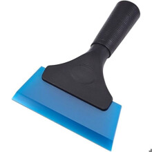 (Blue) Multifunctional Silicone Window Squeegee for Bathroom, Shower Mirror Door, Window, Glass, Shower Door