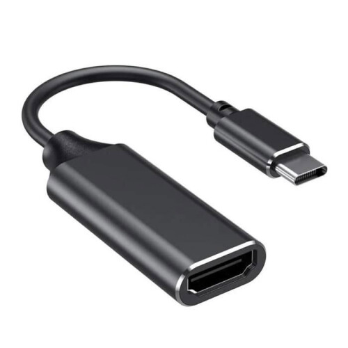 Tikawi Black USB Type-C to HDMI Audio Video Adapter