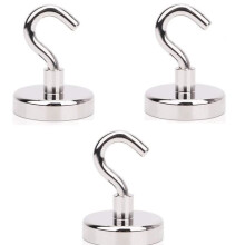3pcs Lot Strong Magnets Hooks Ø42 mm Open Hook Magnetic Loop