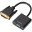 Adapter - ZJT - DVI-D to VGA - Active - 20cm - Black 1
