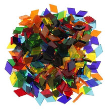 240 pieces (200g) TESSELLE - ENAMELS - SMALT - GLASS PASTE - PEBBLES - CRACKLES - MILLFIORI - GLASS BEADS - MOSAIC TILES