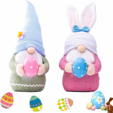 Easter Gnomes Set of 2 Plush Gnomes Christmas Decoration