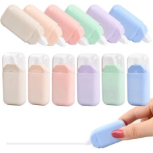 12PCS Correction Tape Rolls, Mini Pocket Mouse Correction Tapes, Mouse Correction Tape, 4m x 5mm Correction Tape