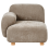 Beliani AMLI Corner Seat Right Hand Beige Fabric 5
