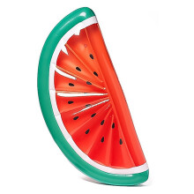 (Watermelon float 180*80*20cm) Inflatable Water Floating Bed Adult Swim Ring Water Ride Foldable Lounge Chair