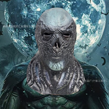 (Vickner Blue) Human & Animal Head Mask Set, Scary Funny Halloween Cosplay