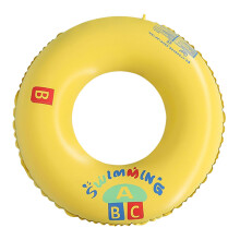 (Size 60 is suitable for ABC swim rings for children aged 2-4.) Adult Child Swim Ring Thickened PVC Life Buoy Sequin Cartoon Underarm Swim Ring
