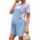 Comfort Focused Maternity Pants Including-light blue M 1