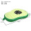 (Avocado float) Inflatable Foldable Striped Floating Bed Water Lounger Pool Hammock Lounge Float Raft 1