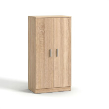 Zapatero de 2 puertas en roble canadian 55x108 cm Liam