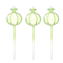 Plant Watering Globes, 3 Blow-Propelled Plant Watering Devices, Automatic Watering Globes, Watering Globes for