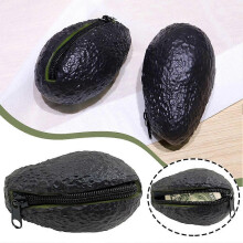 Avocado Coin Purse Pouch | Realistic Looking | Funny Novelty Gifts