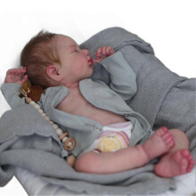Realistic Born Baby Doll Boy - 20 inch Full Body Soft Silicone Vinyl Doll, Lifelike Weighted Doll, Collectible Reborn Doll