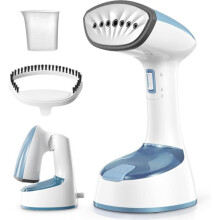 Fer à repasser vapeur pliable et portable, chauffe rapide, compact pour la maison, le bureau et les voyages, 220 V, léger, blanc