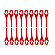 100 lames de rechange pour coupe-bordures compatibles avec LIDL FRTA 20 A1 FAT 18B2 FAT 18B3