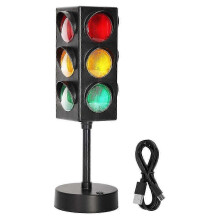 Ampellampe mit Sockel zur Raumdekoration, dekorative Schreibtischlampe für Homeoffice und Schlafzimmer