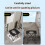 Loyal Carbon Steel Folding Commode Chair Perfect For Backpacking 5