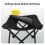Loyal Carbon Steel Folding Commode Chair Perfect For Backpacking 6