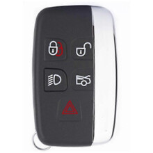 Guscio per chiave telecomando a 5 pulsanti per Range Rover Sport, Evoque, Freelander, Discovery 4, Jaguar XE, XJ, XJL, XF
