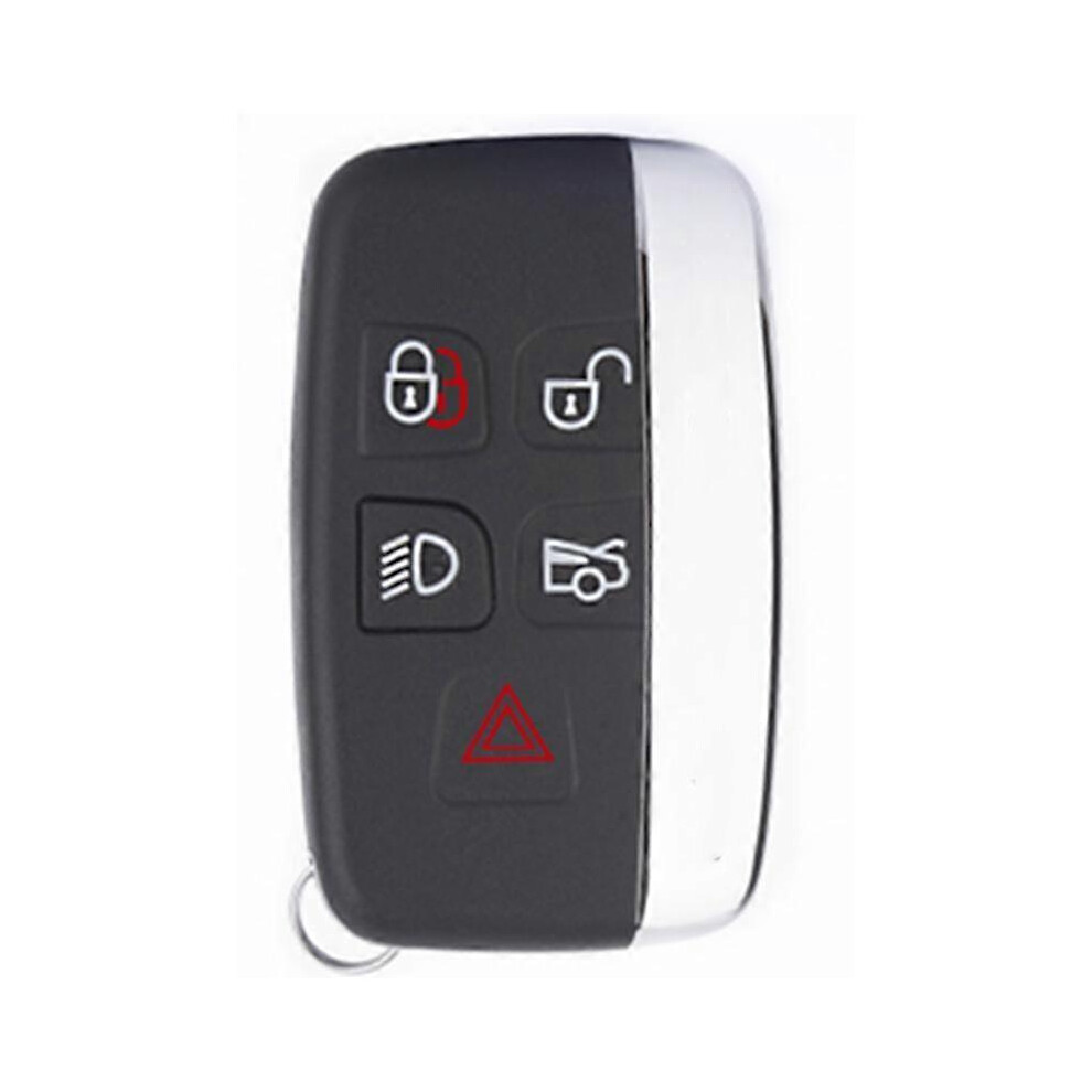 5 Button Remote Key Shell For Range Rover Sport Evoque Freelander Discovery 4, Jaguar Xe Xj Xjl Xf Compatible Cover 6485316021170