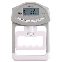 Digital Grip Strength Gauge Dynamometer with Automatic Recording, 200 lbs/90 kg Capacity, Hand Strength Tester