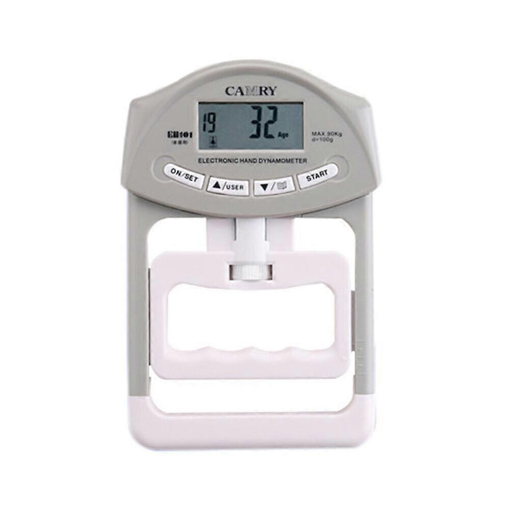 Digital Grip Strength Gauge Dynamometer With Automatic Recording, 200 Lbs/90 Kg Capacity, Hand Strength Tester 6485316021293