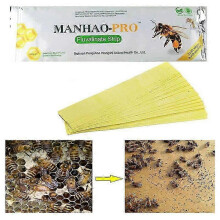 80 Strips Wangshi Manhao-pro Fluvalinate Strip Varroa Mite Killer beekeeping Bee farming Anti Varroa Mite