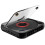 Leitor de CD portátil com Bluetooth, bateria de 2000 mAh, ultrafino e leve, HiFi, compatível com CD, USB e entrada de 3,5 mm. 1