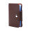 Classic PU Leather Card Holder Brown 1