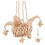1Set Seashell Basket Decor for Garden and Balcony Office Use 1
