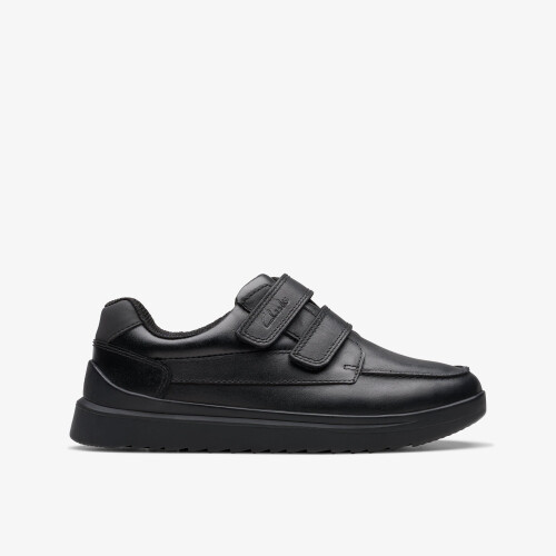 Clarks Keelan Flare K Black Leather