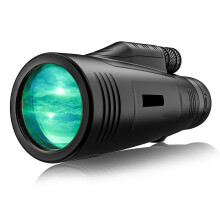 Monocular portátil compacto 12x50 impermeable y resistente a golpes con correa de mano for outdoor observación intensa