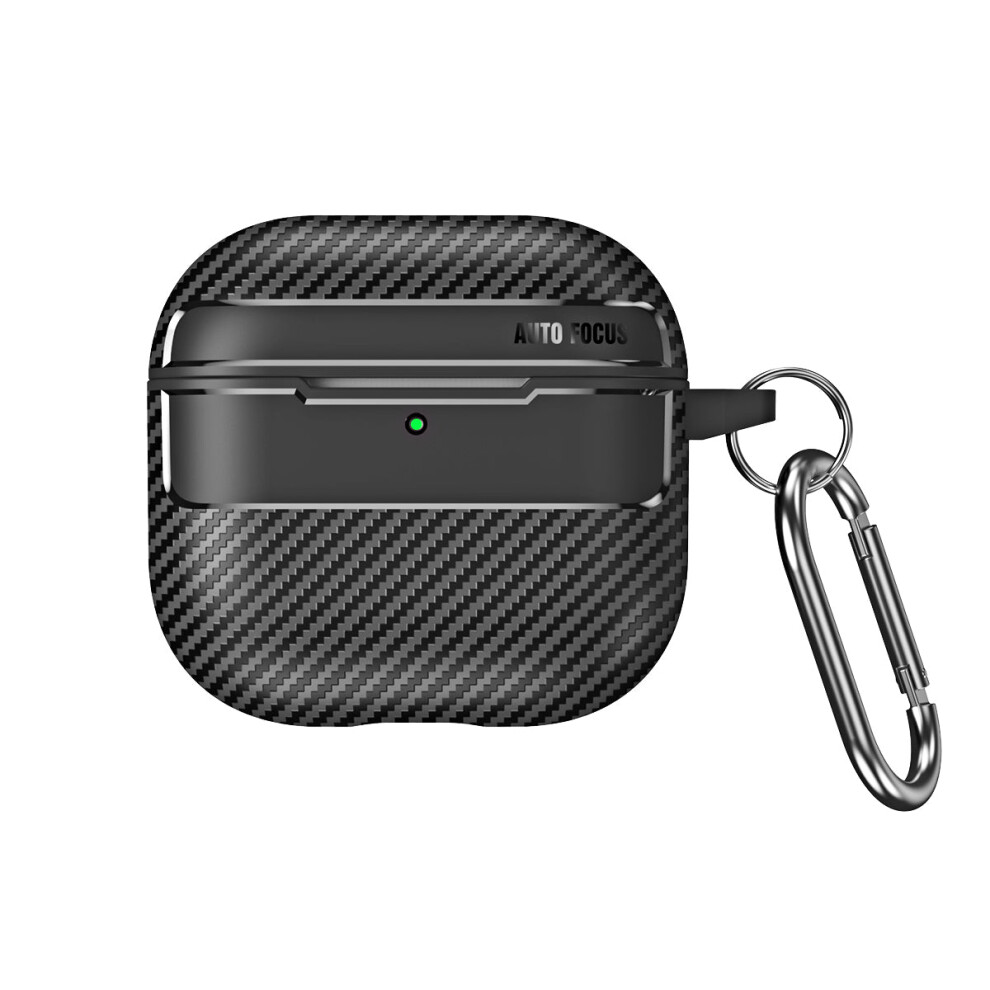 Case For Apple Airpods Pro 2 Carbon Fibre Protective Shockproof 360 Cover Black 632412925178