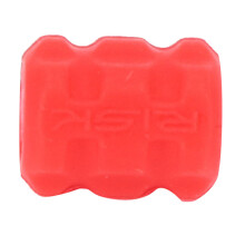 RC121 Silicone Bike Frame Sleeves 20 Pack Red