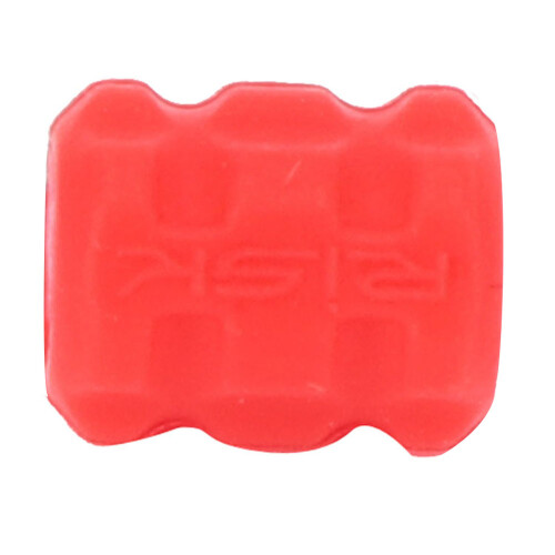 RC121 Silicone Bike Frame Sleeves 20 Pack Red