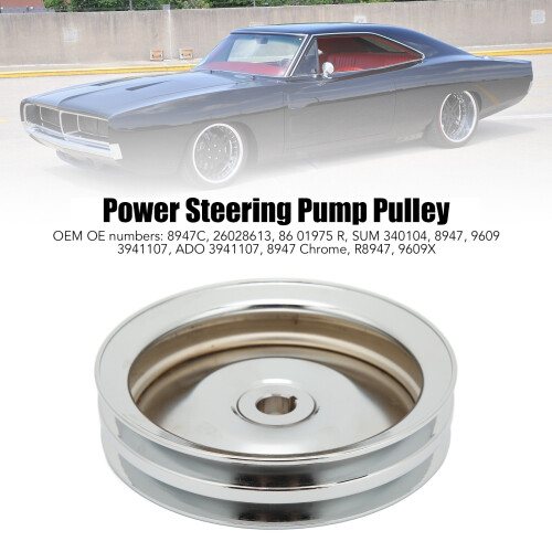 V Belt Power Steering Pulley 5/8in Keyway