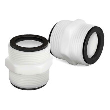 2 Pack Pool Hose Adapter 1.5 Inch for Intex Coleman