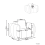 Beliani Armchair NESS Fabric Taupe 3