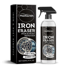 Iron Eraser Car Rust Remover, Rust Stain Remover for Motorcycle Car Wheels, Decontamination Spray for Cars