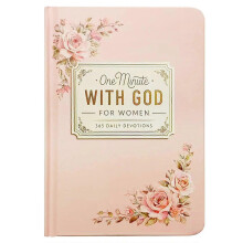 One Minute with God for Women, 365 Days Devotional Book, Christian Daily Devotional Prayer Journal Book, Faith Gift for Her