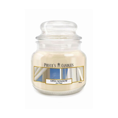Price's Candles Small Jar Open Window