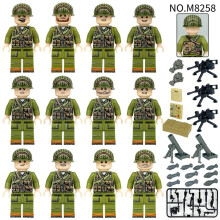 Trooper Building Blocks Camouflage Army Humanoid Mini Figure Toys Boys Gift