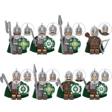 Medieval Military Building Blocks The Lord of Ring Mini Figure Toys Gift