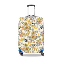 Suitcase Cover Protective Skin Elasticated Cover Honey Bee 26x28 inch Large