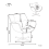 Beliani Swivel Armchair AUMA Fabric Orange 3
