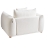Beliani Armchair LUVOS Boucle Off-White 6