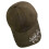 Soft Cotton Embroidery Baseball Cap Adjustable Size-brown 1