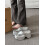 (Silver 40) 10CM Platform Flip Flops Toe Post Wedge Sandals for Women 1
