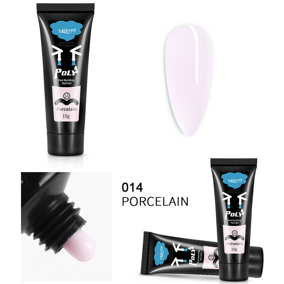 (14) 9-color nail polish quick-drying phototherapy glue mobray multi-color nail polish phototherapy glue 15ML